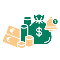 臺外幣帳務通知小圖示