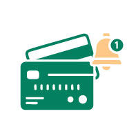 信用卡通知小圖示